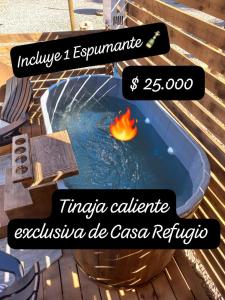 Casa Refugio con Tinaja privada en Rivadavia