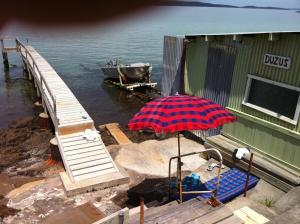 Absolute waterfront with a secret garden