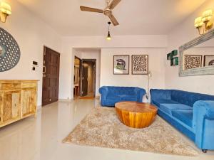 Assagao Luxe 1BHK Retreat - Pool, Fast Wi-Fi, Parking - Prime Location
