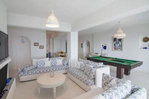 White Blue Luxury Villa 1