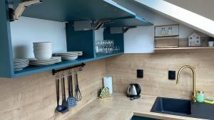 Stairs to heaven - attic apartment in the center of Brno