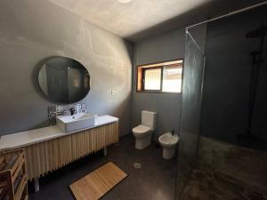 Ground level house with patio