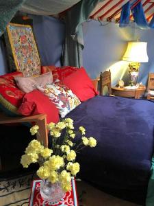 Authentic Mongolian Yurt for a Serene Healing Retreat in Saratoga Springs, New York