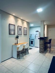 Paraíso das Dunas - Apartamento à beira mar com jacuzzi - Próximo ao Beach Park