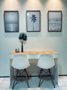 Paraíso das Dunas - Apartamento à beira mar com jacuzzi - Próximo ao Beach Park