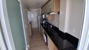 Apart Novo e Alto - Vista incrível, 160m da Praia