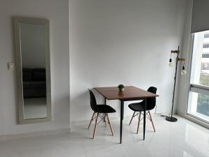 Moderno departamento con vista a Santa Lucía, Mty