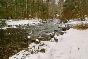 Riverfront Luxury Cabin-Hot Tub-EV-Deluxe Kitchen