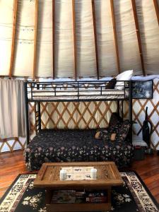 Superb Yurt Rental near George Washington National Forest in Luray, Virginia