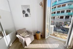 The Elegant Cannois Stylish Studio with Balcony - Cannes hyper centre