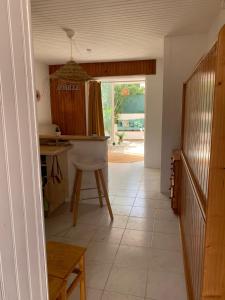 Bright studio with small terrace