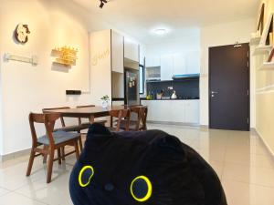 Desaru Meow Cat Theme 3BR Kids Frv 8pax Pet Friendly, 2 Cpark Netflix I Highest Floor Unblock View
