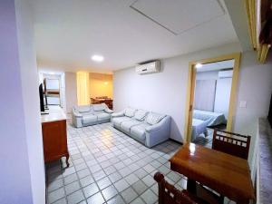 Mar e conforto frente a praia