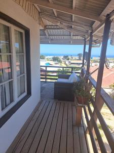 Cabaña recinto Super vista, WIFI con terraza1