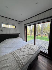 Cabaña entre alamos