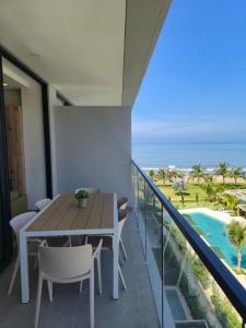 Apartamento moderno con vista al mar y piscinas 1 habitación con balcón en Manzanillo,Cartagena