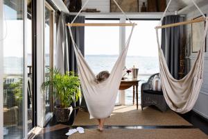 Strandflickornas Husen invid Havet