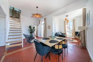 Superbe duplex lumineux à deux pas du centre ville