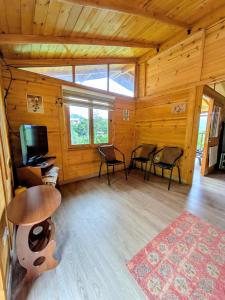 Cabaña Caracolí. Tranquilidad vía a la laguna