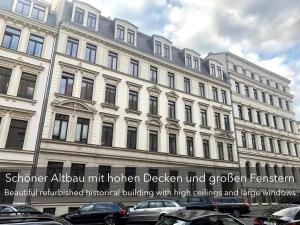 Zentrale, helle Ferienwohnung im schicken Altbau-Stil in Leipzig Zentrum Süd-Ost