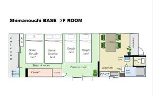 Osaka Shimonouchi BASE Japanese style room 大阪繁華街にある隠れ家 道頓堀徒歩4分