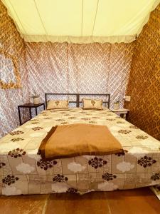 Kala Kutir Tent Stay near Taj Mahal King sized Bed