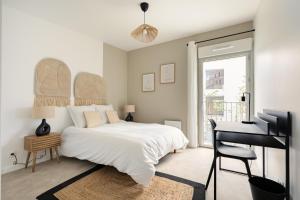 Jolie maison lumineuse de style industriel