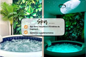 Escapade détente Duplex cosy avec SPA Parking