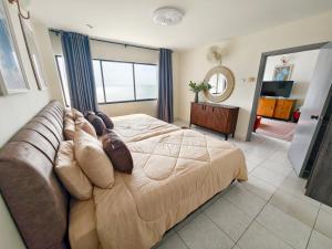 Beachfront Apartments with Sea View Balcony, Pool and Parking