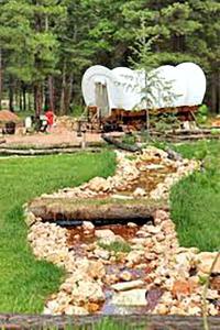 Amazing Conestoga Wagon for the Perfect Forest Getaway near Bryce Canyon, Utah