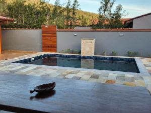 Refúgio de praia à beira da montanha