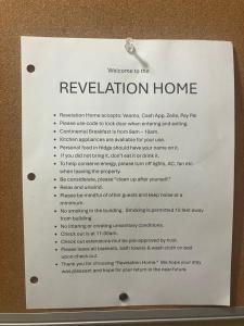 Revelation Home