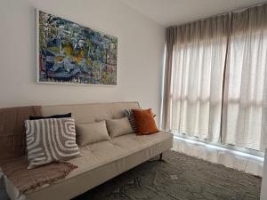 Ap moderno, novo e estiloso com estrutura de resort a 4 min da Olivia