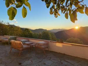 Total Peace and quiet on the top of the mountain,