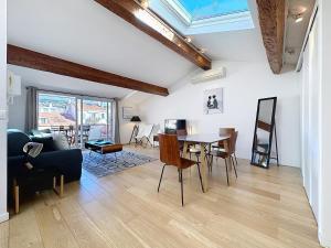 Rooftop terrasse 1 bedroom in rue dAntibes, 5 min from the Croisette 214