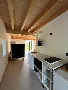 Terrace studio in an old farmhouse