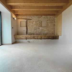 Terrace studio in an old farmhouse