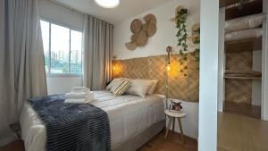 Apto contemporaneo com varanda Tókio Marine Hall