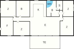 8 person holiday home in Glesborg