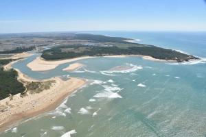 Spacious nest with terrace near the beach