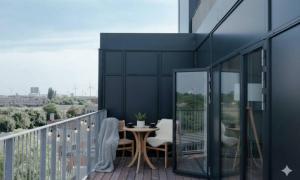 Luxe apartment in amager w balcony