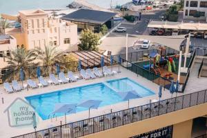 Private Beach 1BR-Yacht Club-WorkSpace-Pool-Gym