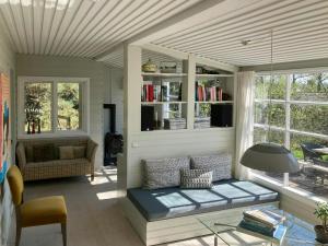 Yellow Summer House With Character And Tranquility