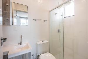 Apto c varanda e churrasq. a 250m do Mar MRS0402