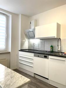 Apartment Hanseviertel Erfurt - 2 Schlafzimmer - 4 Betten - gratis PKW Stellplatz - SmartTV