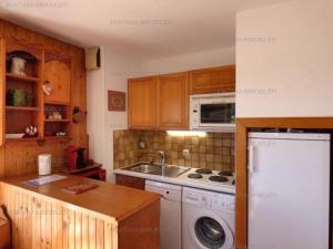 2 pièces + coin nuit, panoramique pistes, 46 pers., Vieux Village Chinaillon - FR-1-458-108