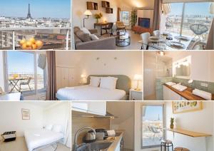 LEnvol - Eiffel Tower view, near metro