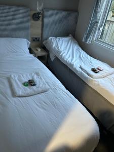 Haven at Christmascamp fully open new year Blackpool Fleetwood entire home 6 people seaside holiday park