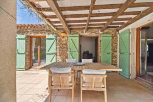 Villa Santoline - pool and beautiful view in Gulf of Saint-Tropez