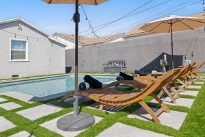 Pool House Retreat near LAX, SoFi & Beach